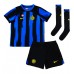Inter Milan Henrikh Mkhitaryan #22 Replika Babytøj Hjemmebanesæt Børn 2023-24 Kortærmet (+ Korte bukser)